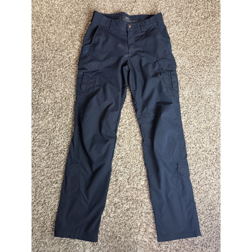 5.11 511 Tactical Ridge Cargo Pants Men's 32x36(34)  Navy‎ Blue  74482ABR-724